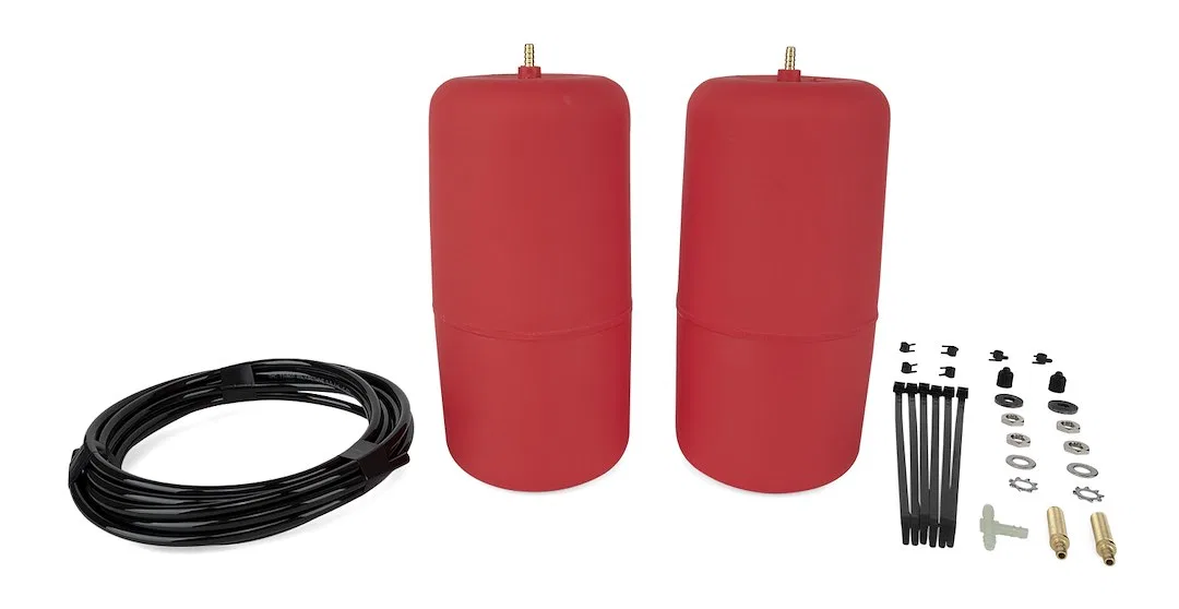 60863 – AIR LIFT Helper Spring Kit, Air Spring Inside Coil Spring Mount Up To 1000 Pounds Of Leveling Capacity Air Ad...